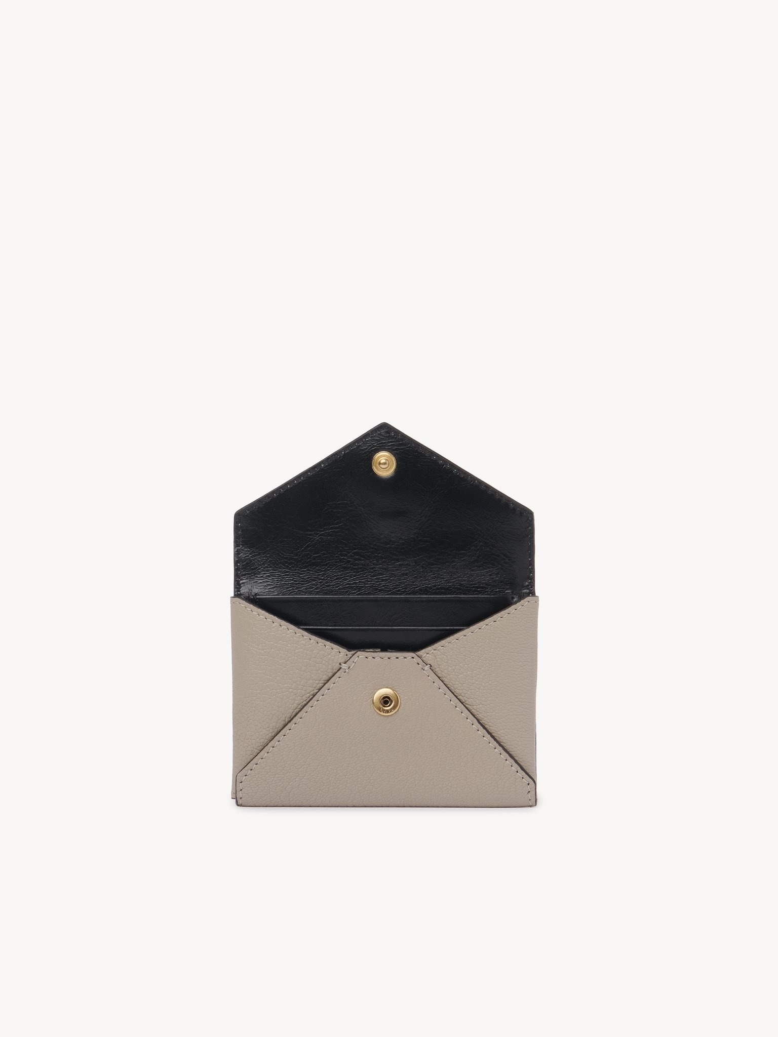 ENVELOPE CARD HOLDER IN GRAINED LEATHER - 3