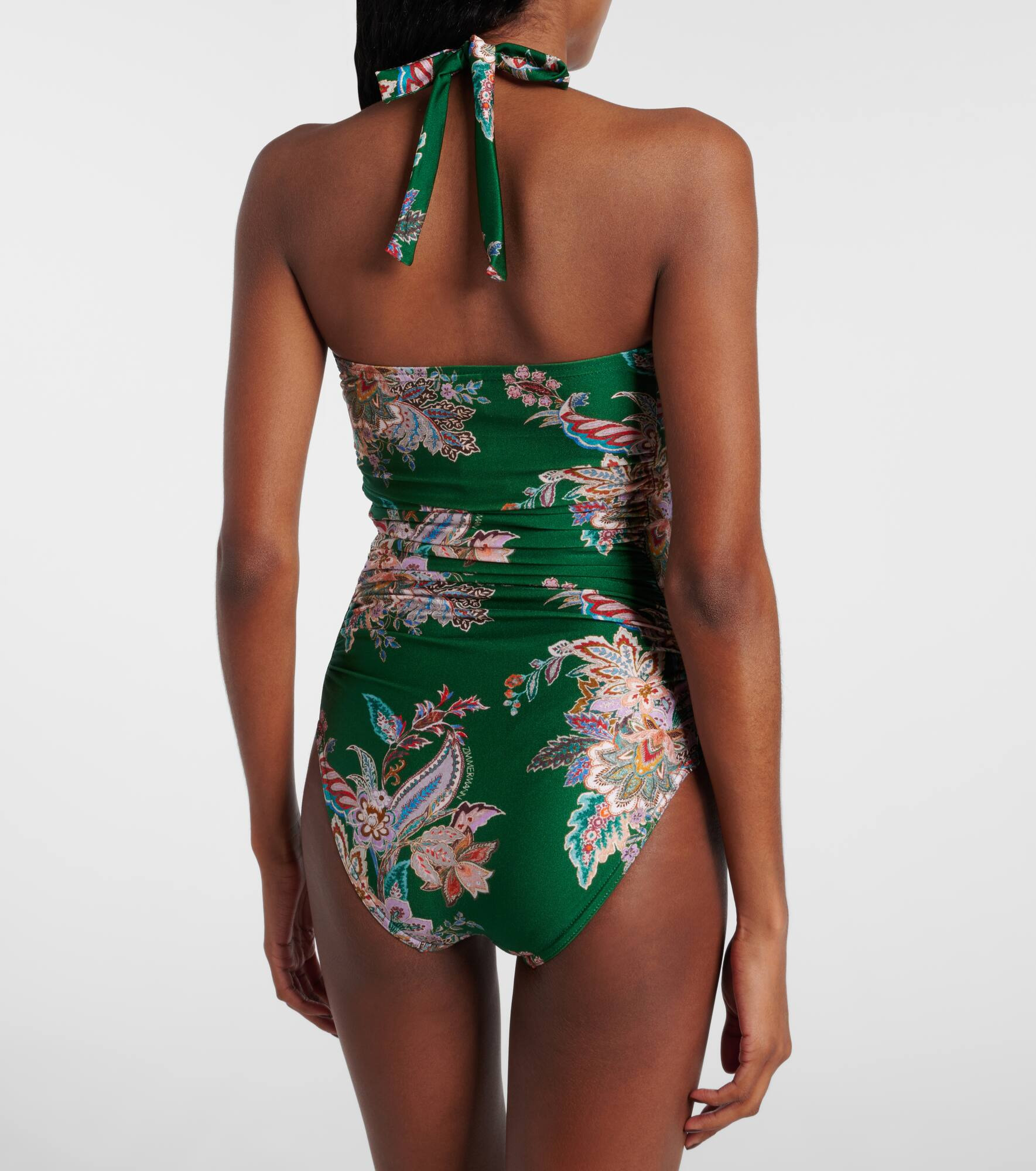 Rhiannon paisley ruched swimsuit - 3