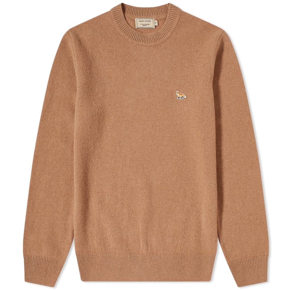 Maison Kitsuné Fox Lambswool Crew Knit - 1