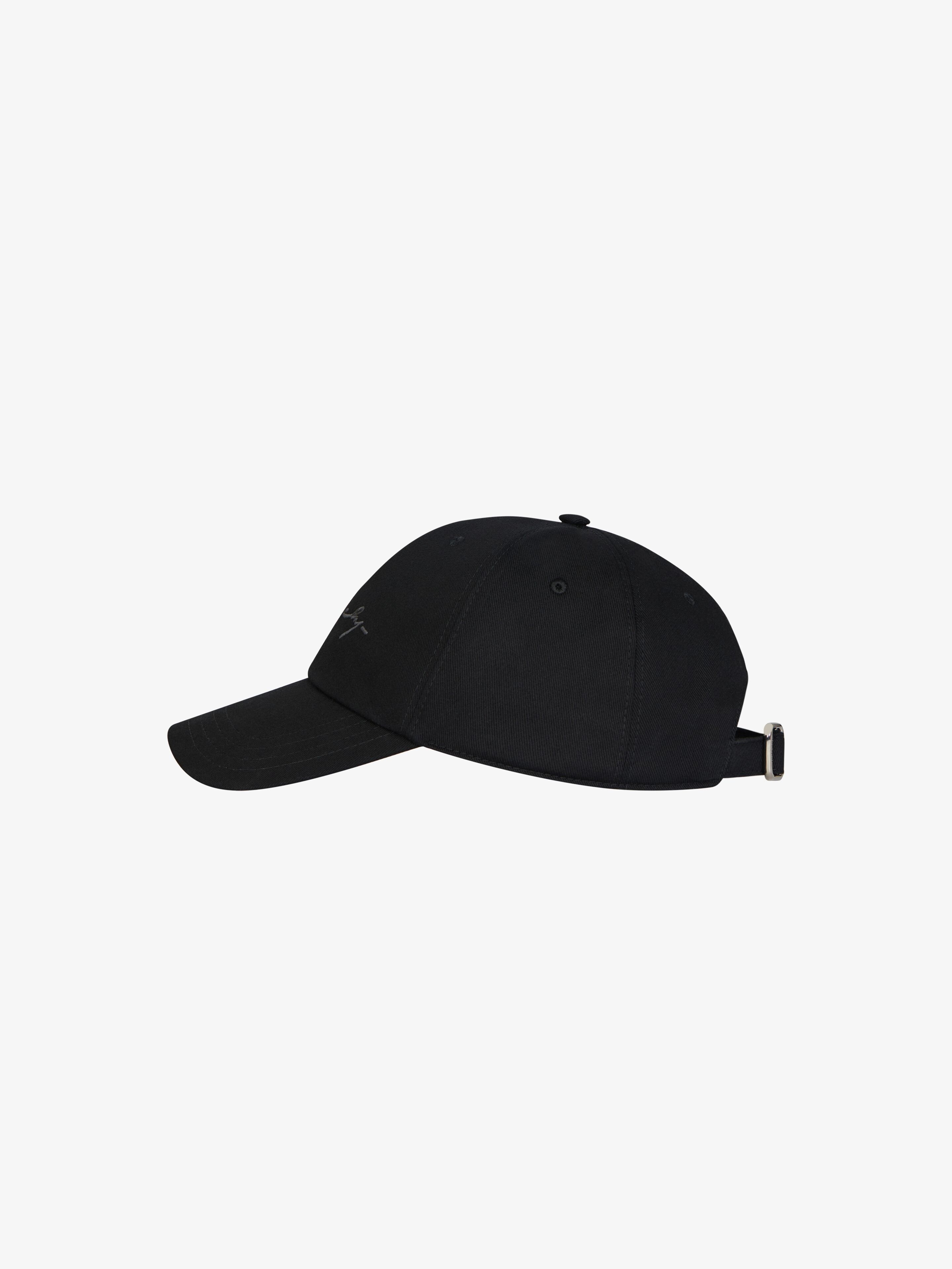 GIVENCHY EMBROIDERED CAP IN TWILL - 4