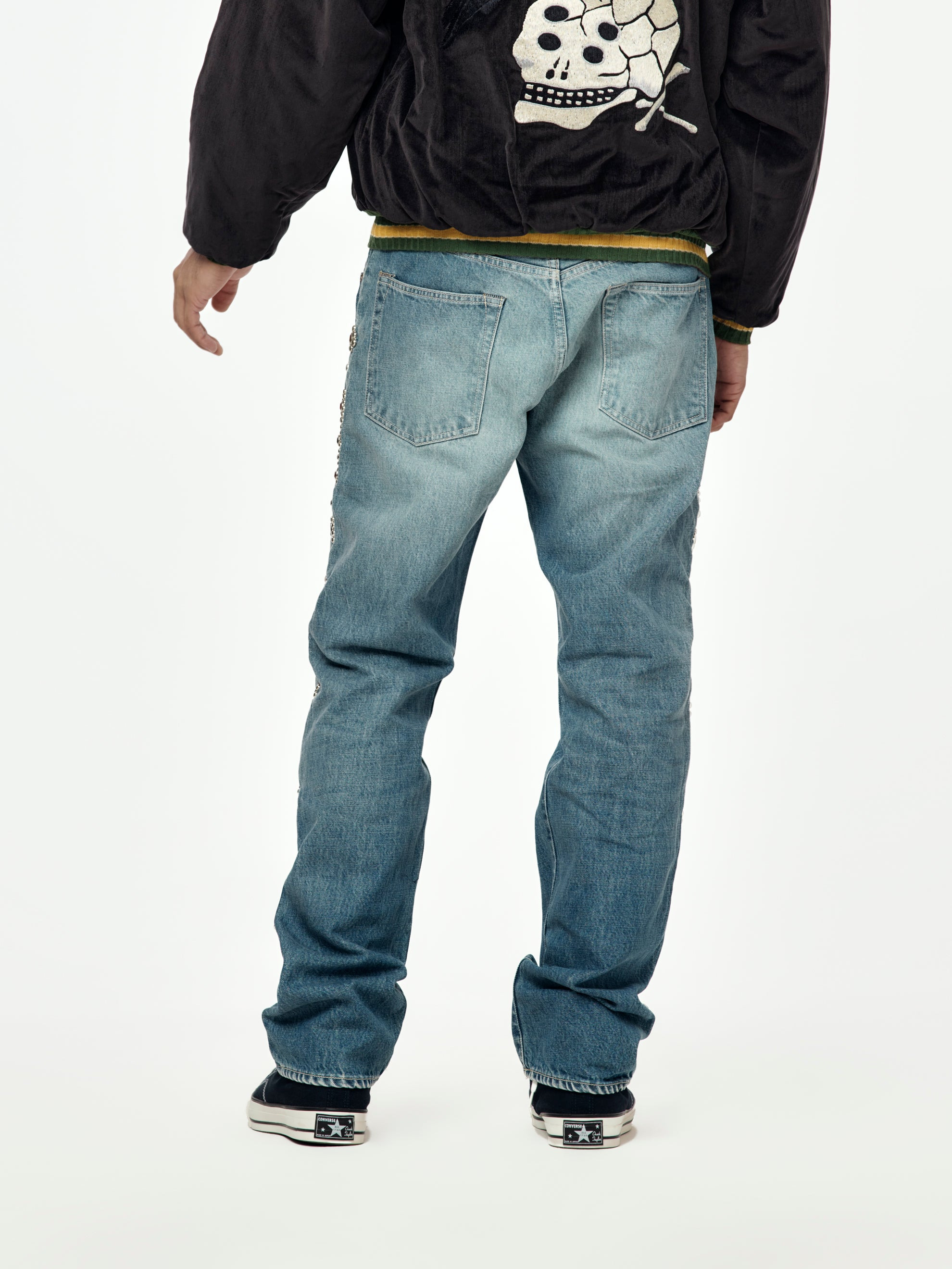 14OZ DENIM 5P MONKEY CISCO (STUDS) - 4