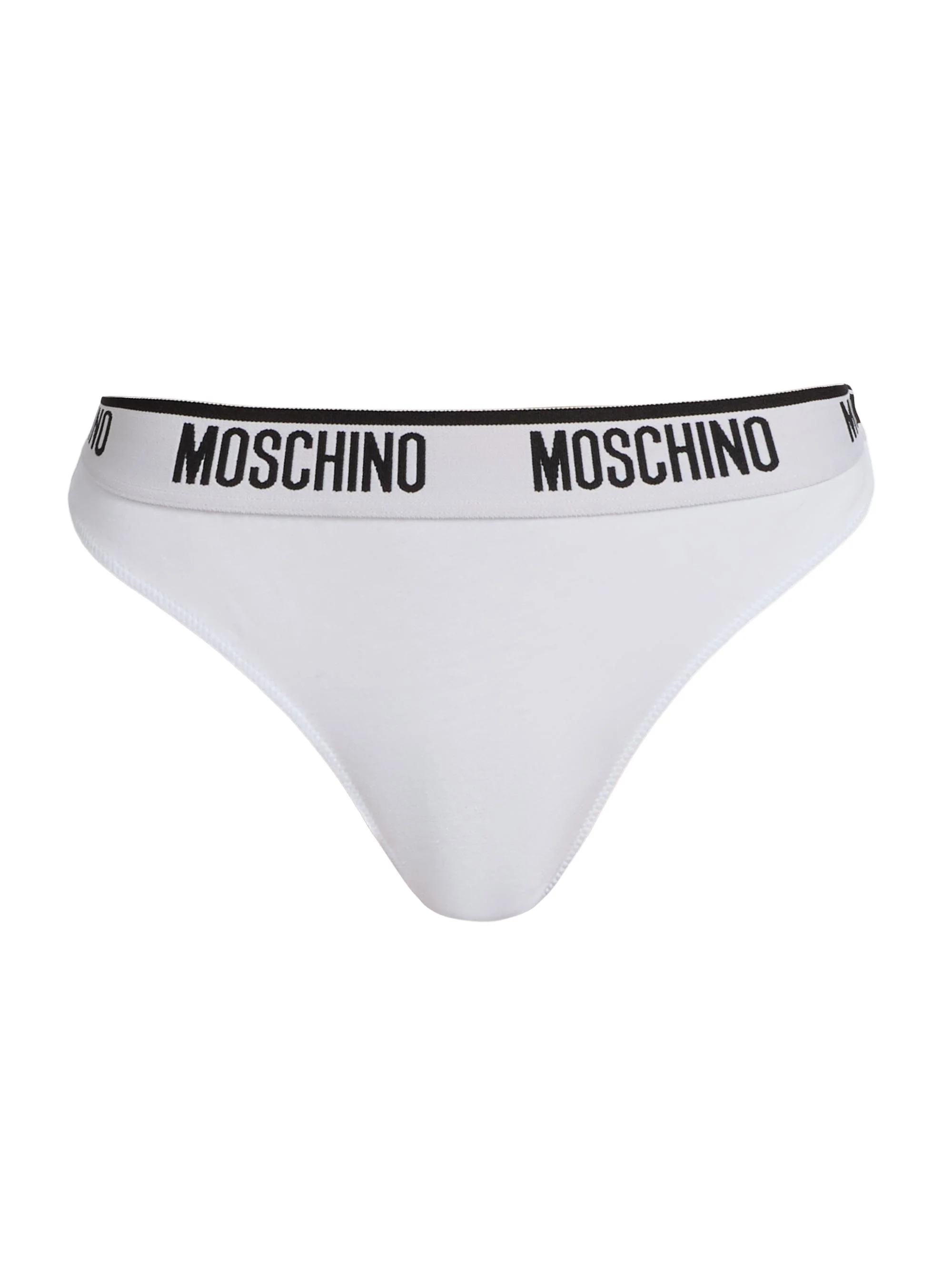 Women's Intimo Donna Logo Thongs 2-Pack - White - 1