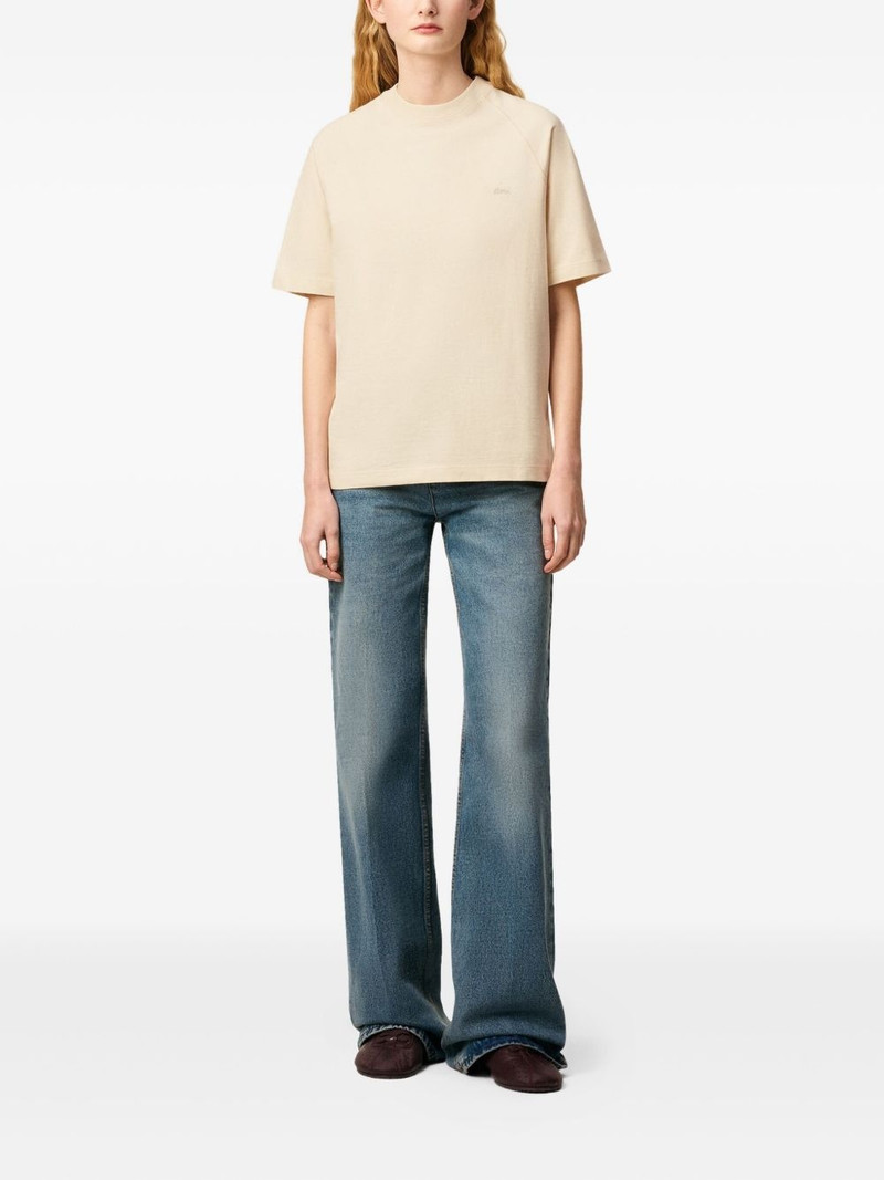 raglan-sleeve embroidered T-shirt 7