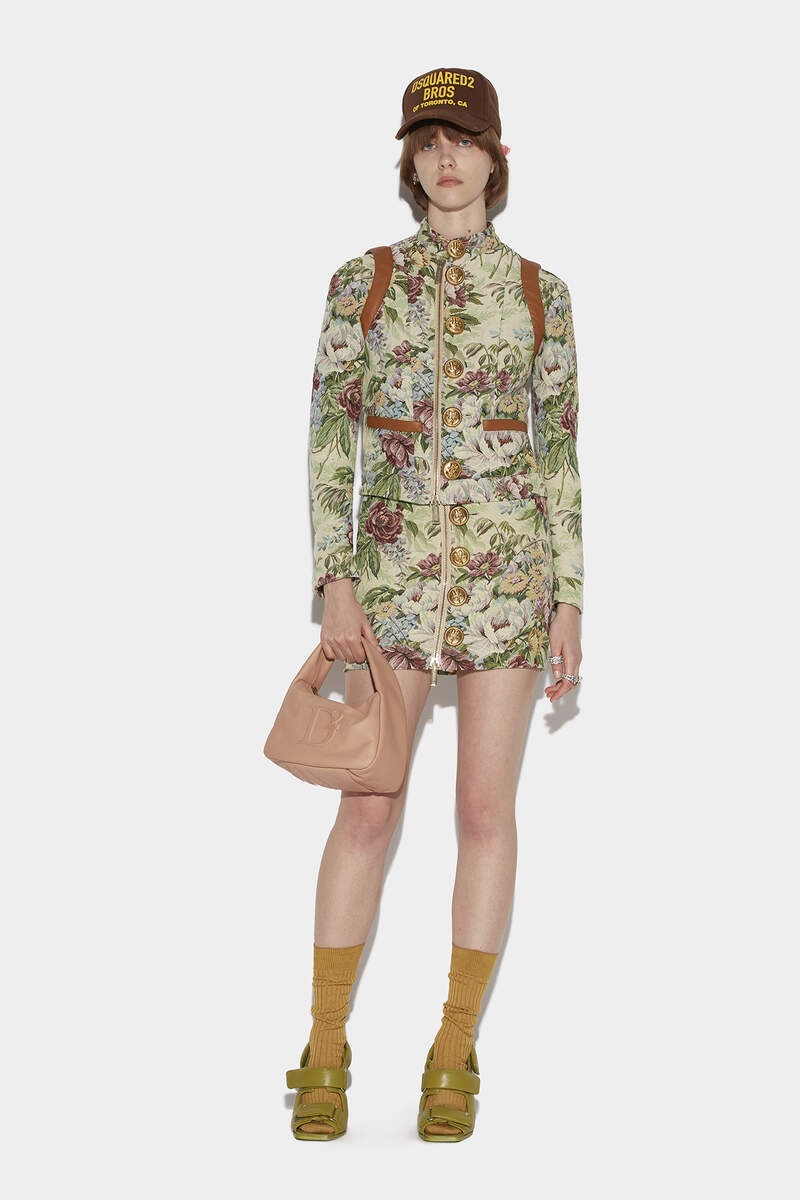 ZIP & BUTTON JACKET - 1