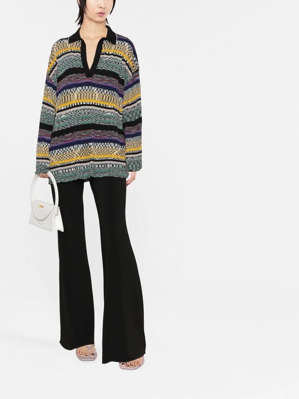 striped relaxed-fit  polo shirt - 2