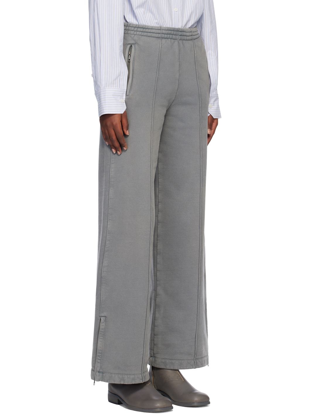 Gray Garment-Dyed Lounge Pants - 2