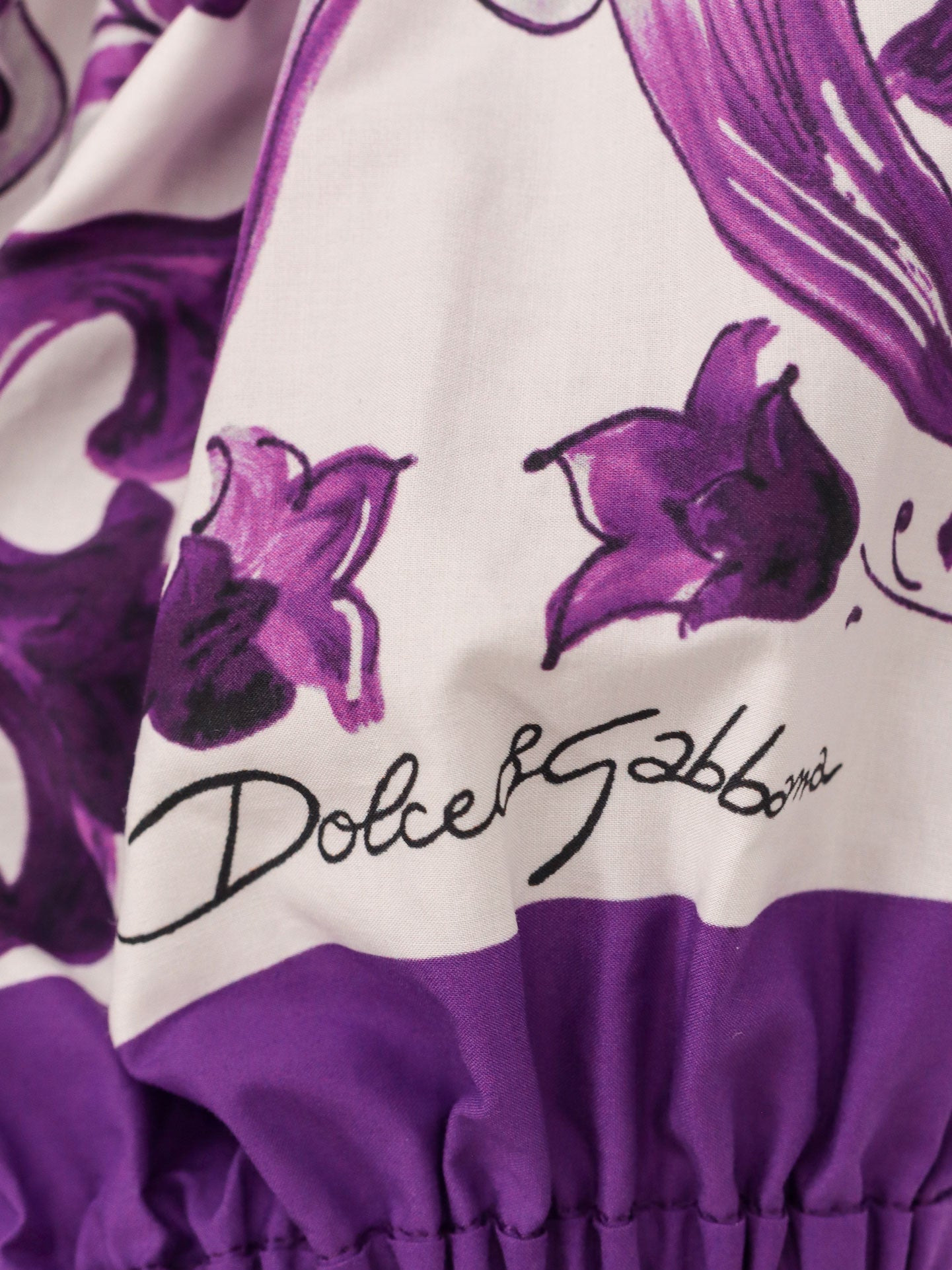 Dolce & Gabbana Women Cotton Top With Maiolica Print - 5