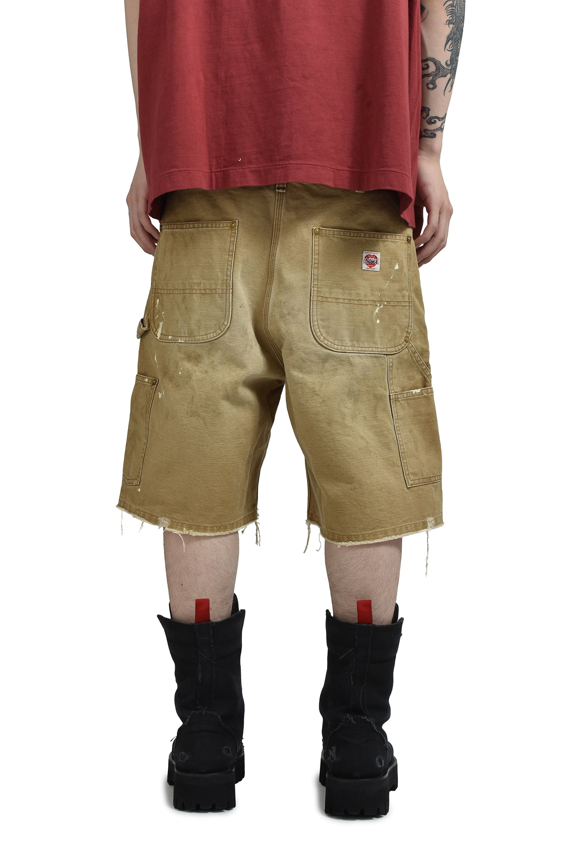 DOUBLE KNEE SHORTS / BEI - 2