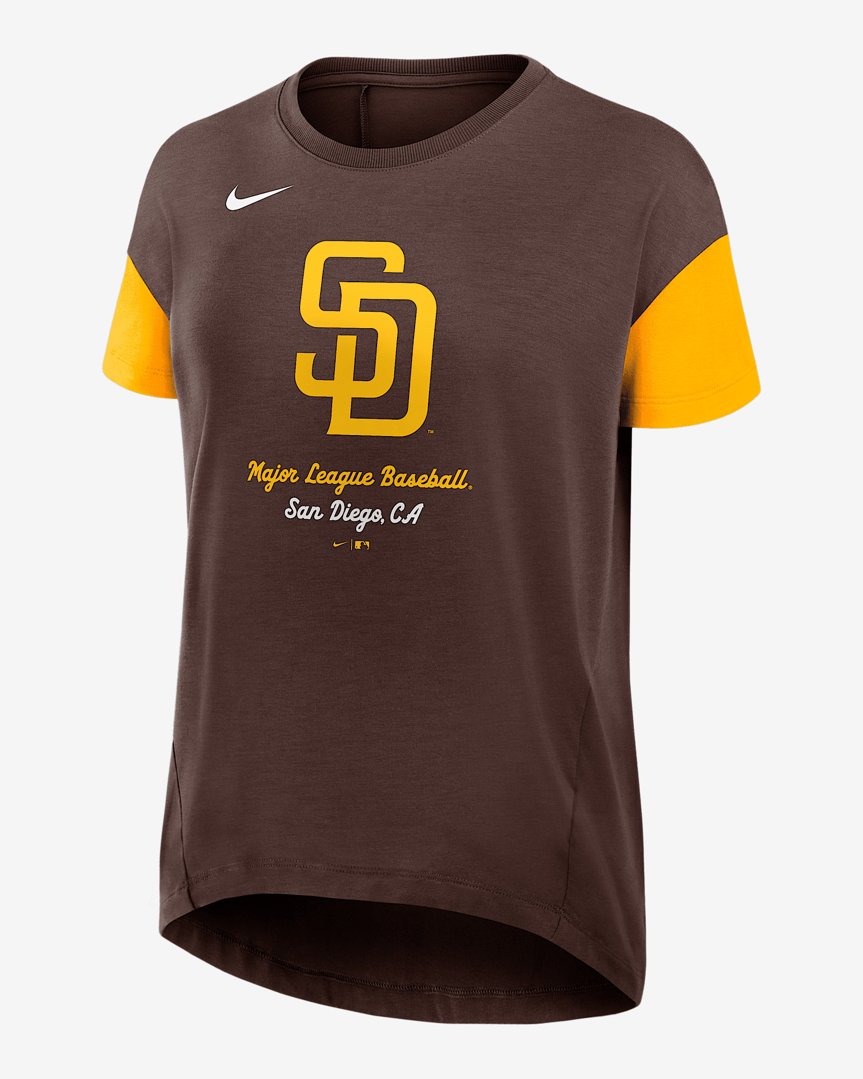 San Diego Padres Flowy Women’s Nike Dri-FIT MLB T-Shirt - 1