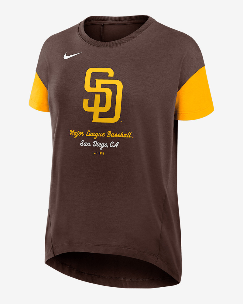 San Diego Padres Flowy Women’s Nike Dri-FIT MLB T-Shirt 1