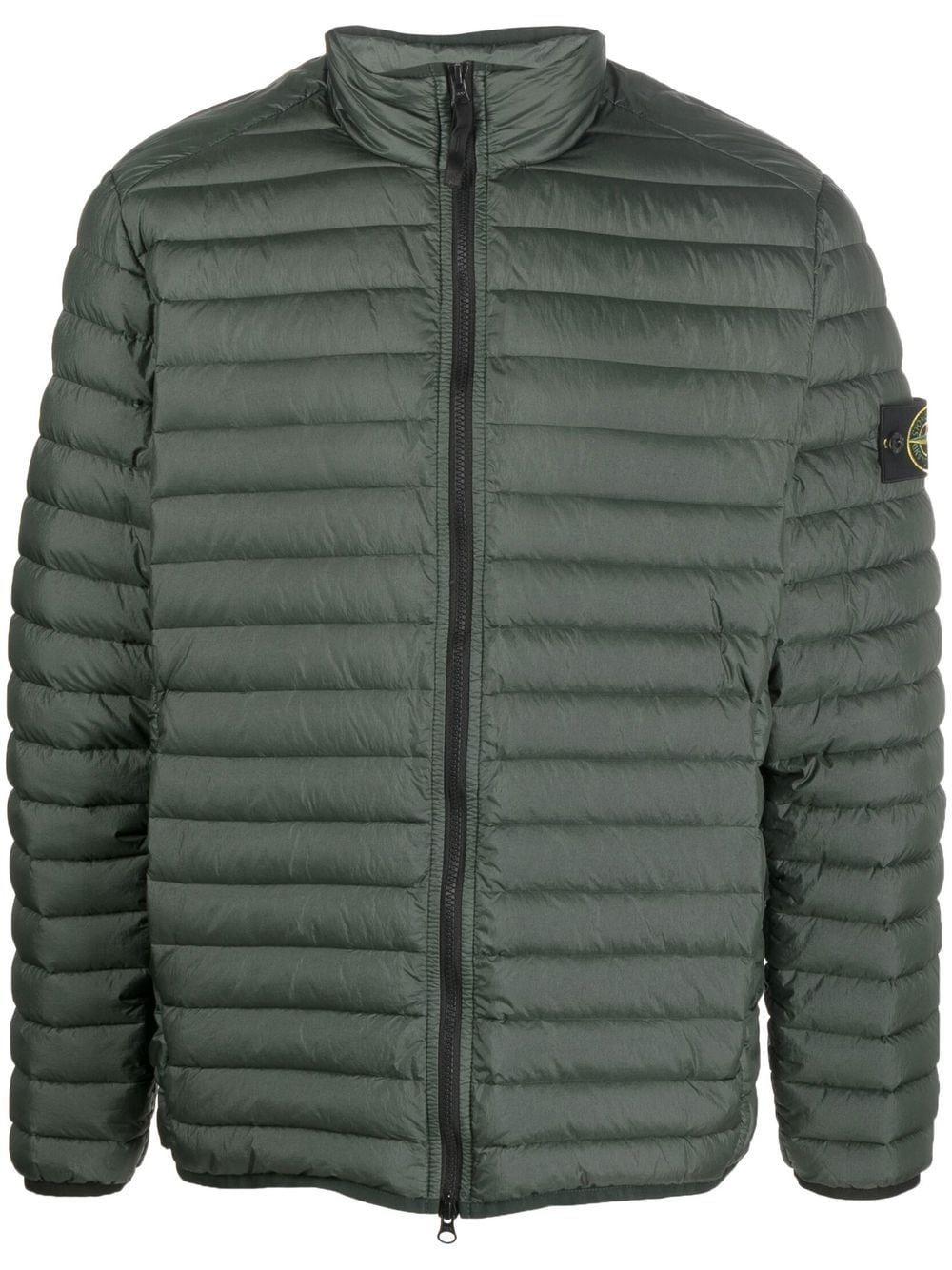 Compass-patch puffer jacket - 1