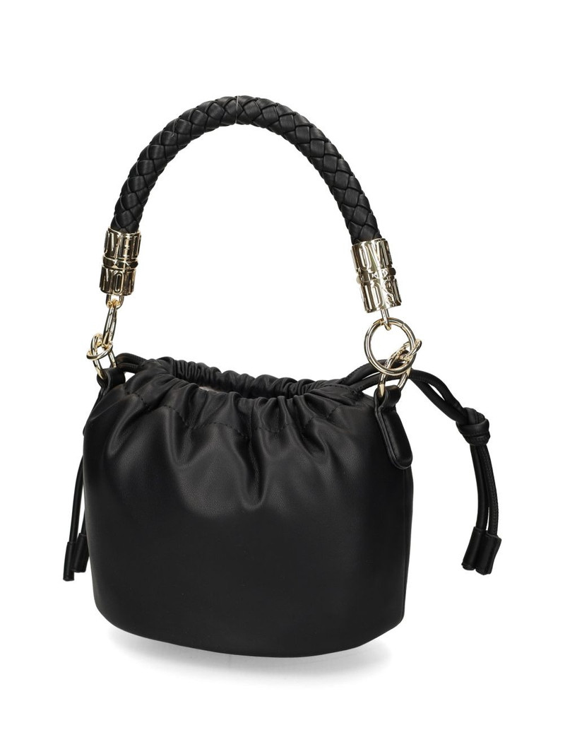 braided-handle logo-embossed shoulder bag 3