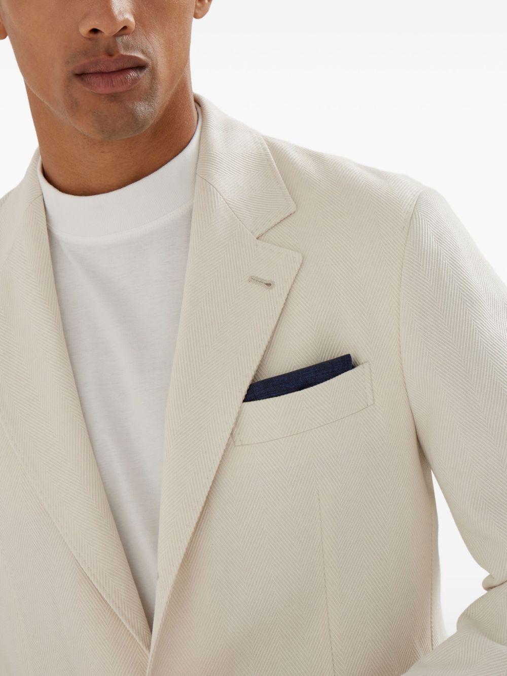 dual-tone pocket square - 3