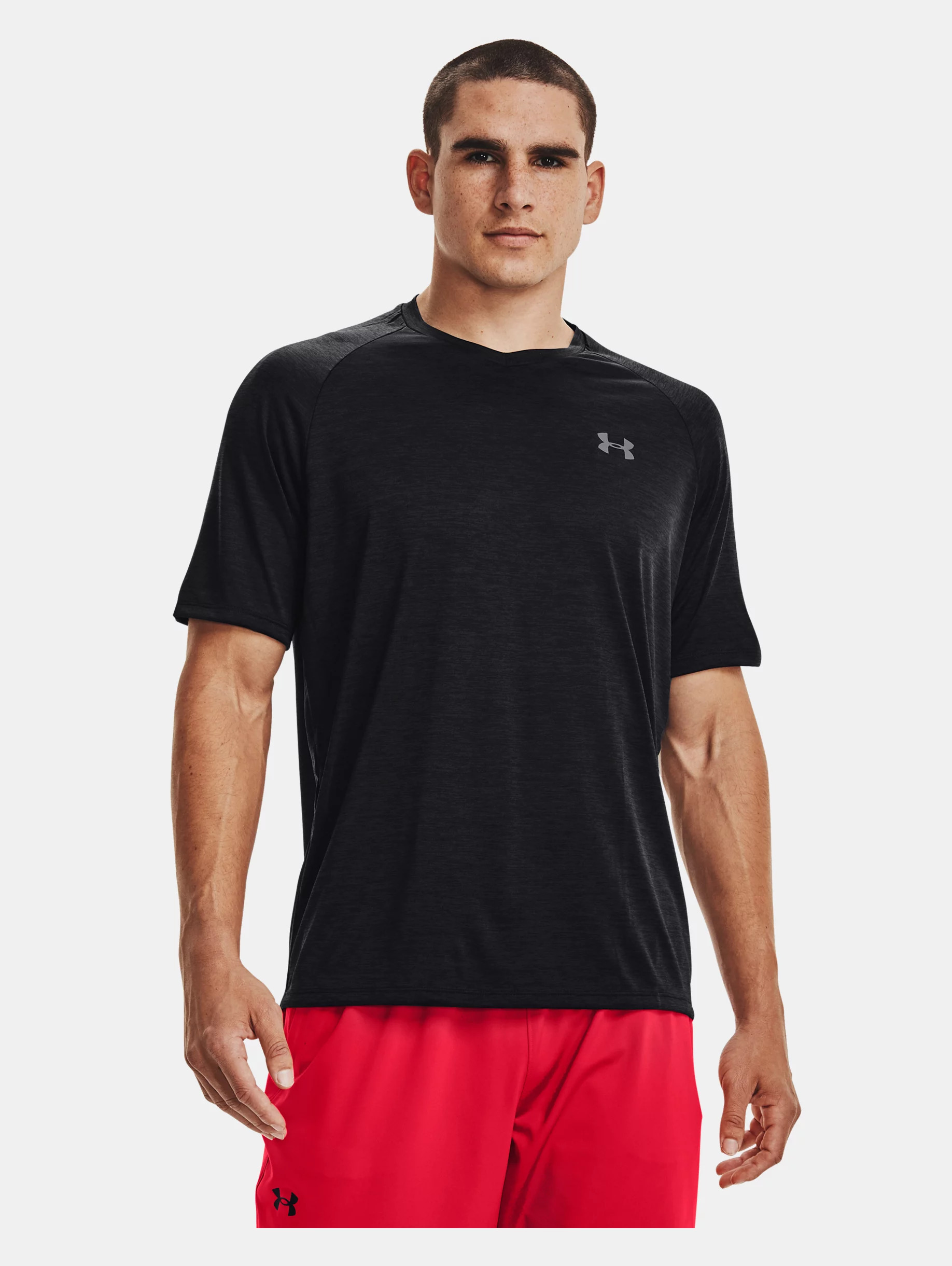 Men's UA Tech™ V-Neck Short Sleeve - 2