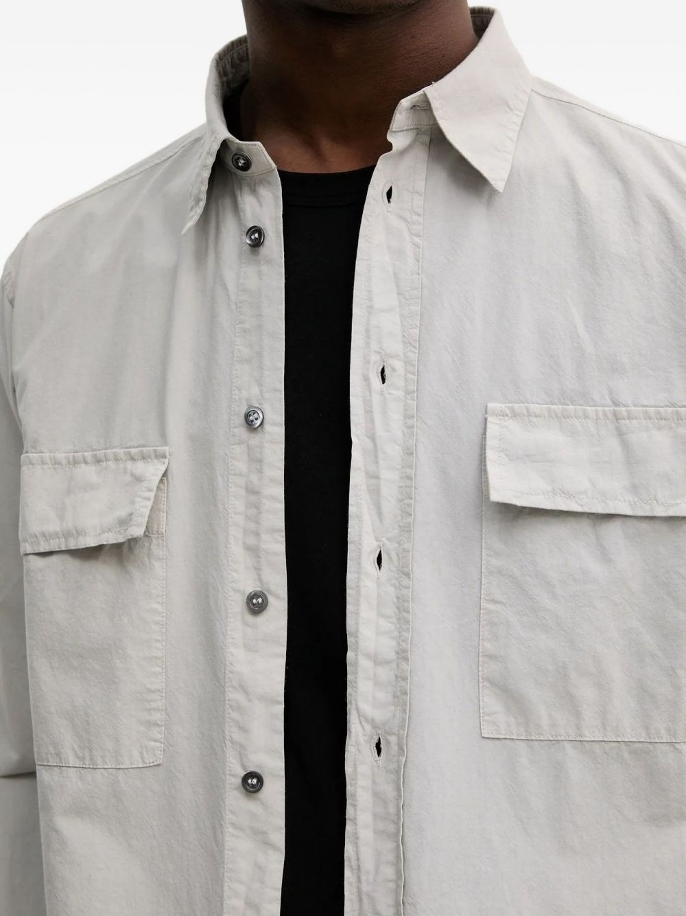 double-pocket long-sleeve shirt - 4