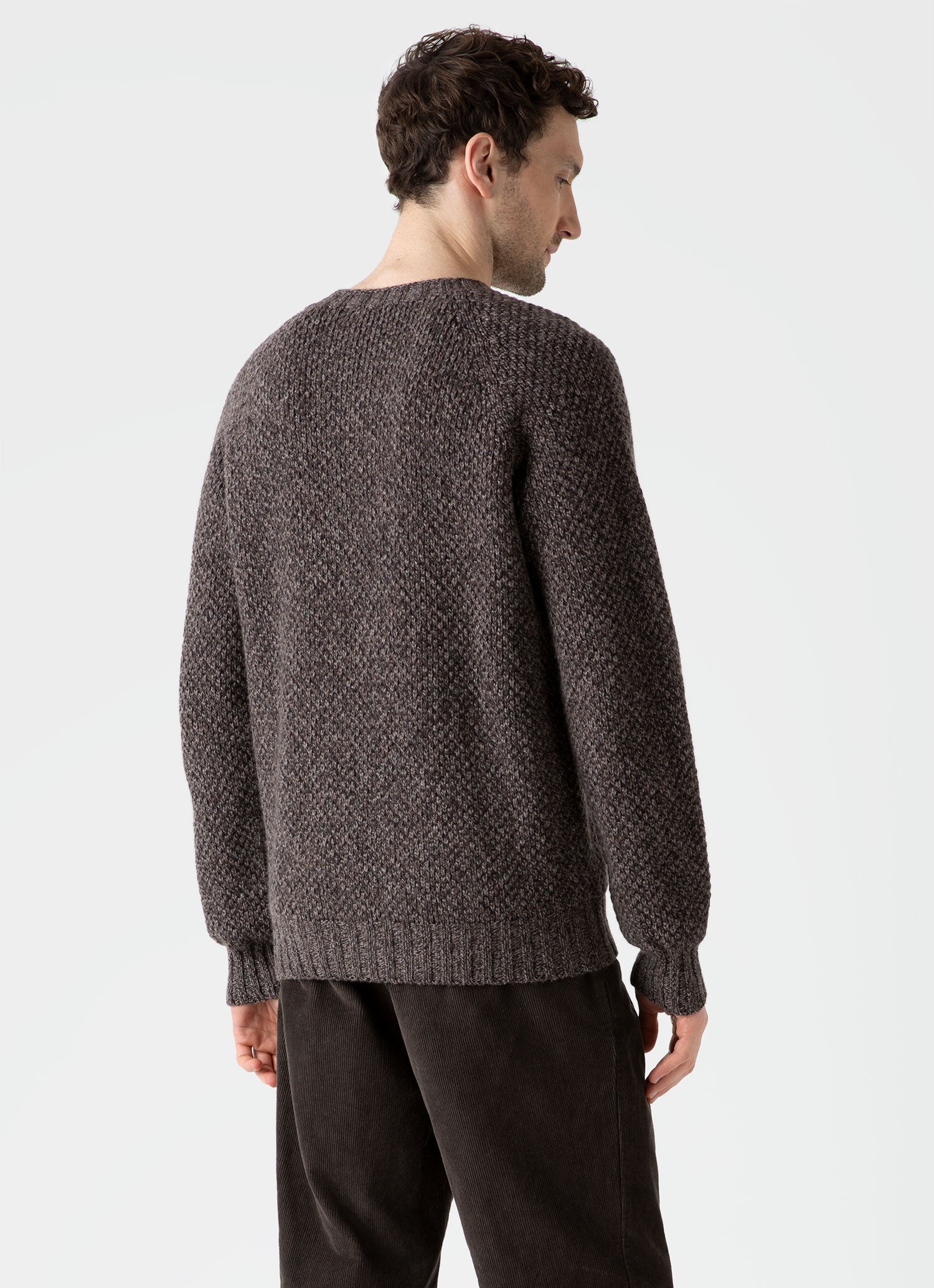 Lambswool Textured Jumper - 4