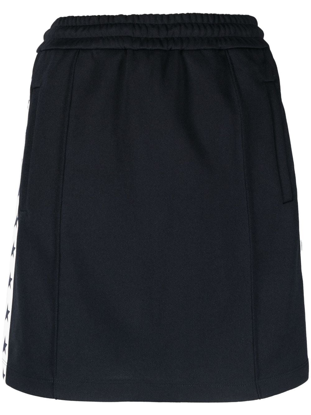 star-print cotton skirt - 1