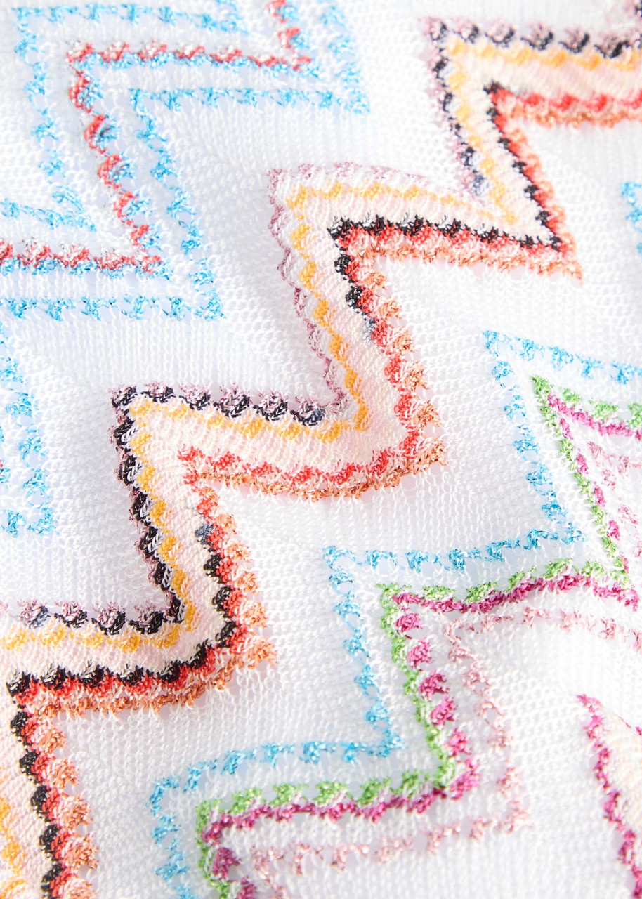 Missoni Zigzag Metallic-knit Triangle Bikini - 5