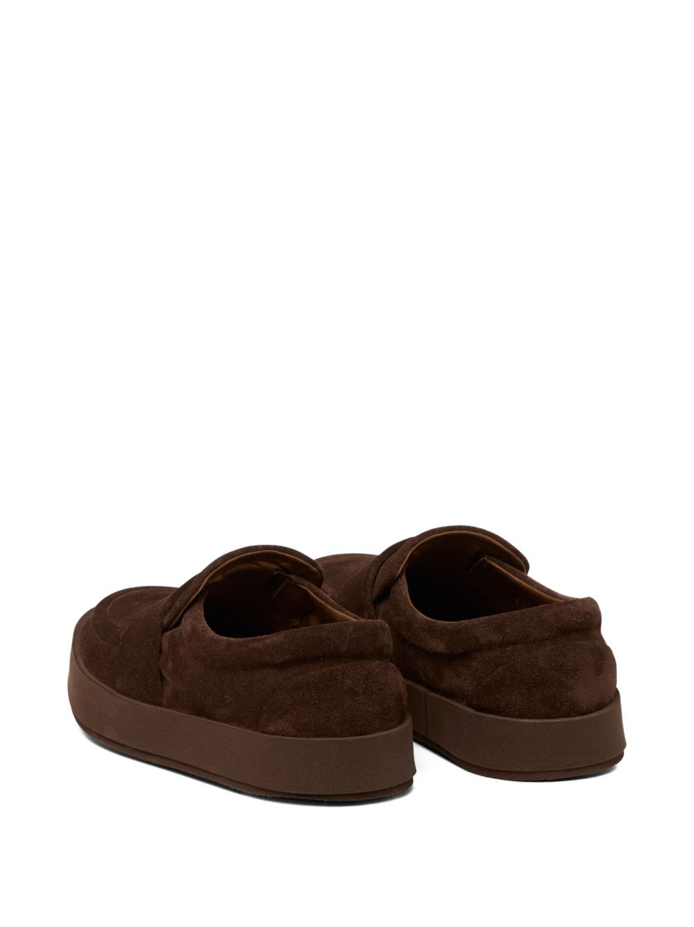 suede slip-on loafers - 3