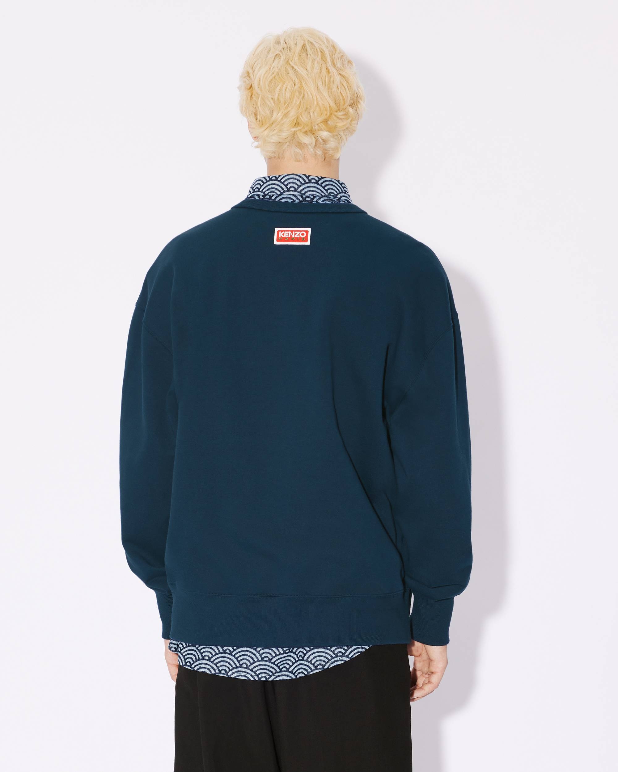 'KENZO Lucky Tiger' embroidered oversized genderless sweatshirt - 10