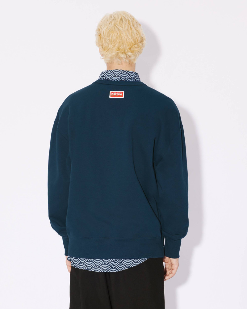 'KENZO Lucky Tiger' embroidered oversized genderless sweatshirt 10