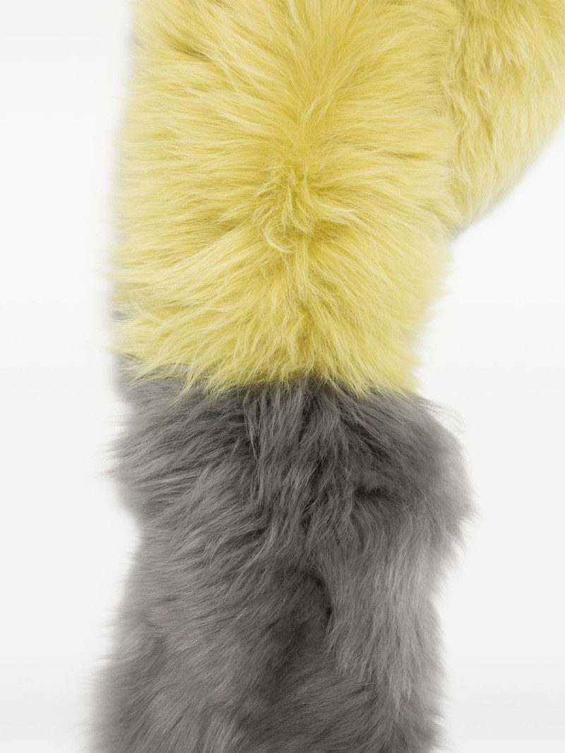 Marni colour-block scarf outlook