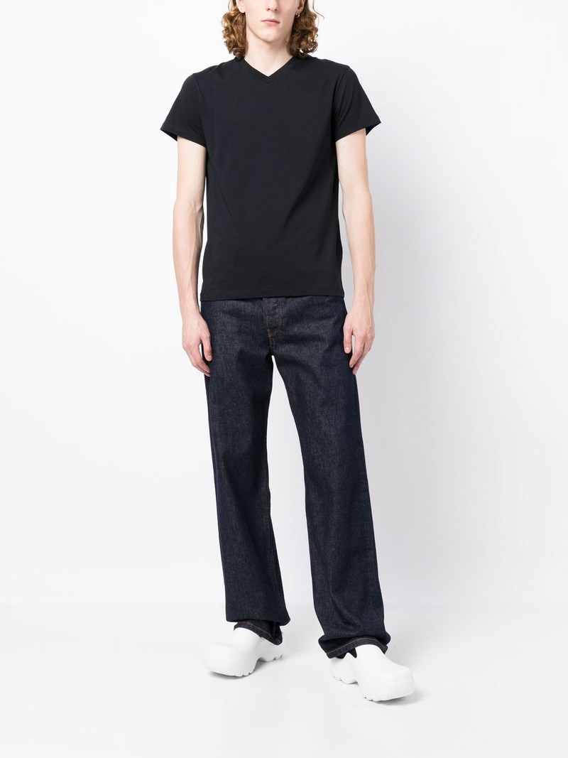 Jil Sander V-neck short-sleeved T-shirt outlook