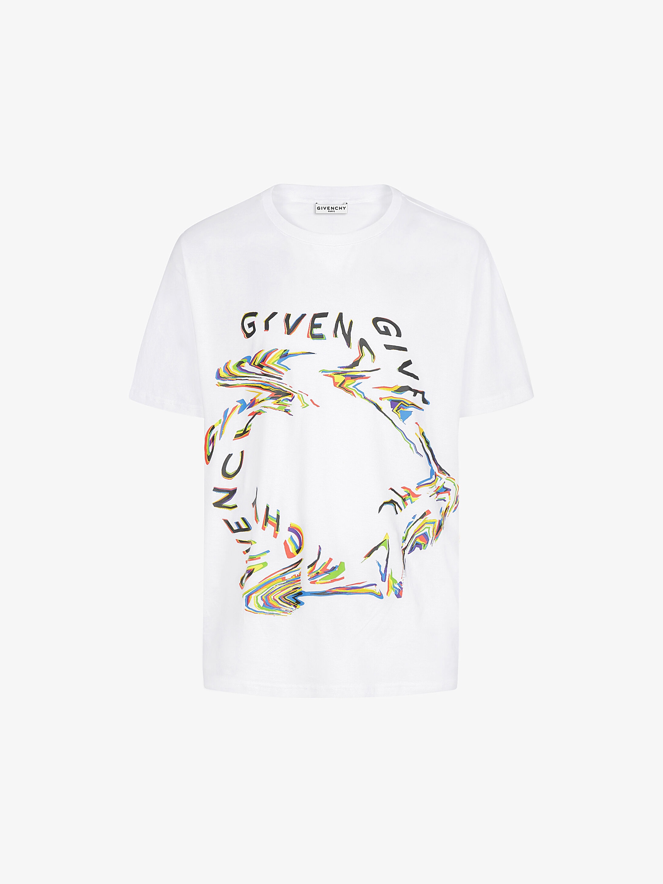 GIVENCHY Glitch printed t-shirt - 1