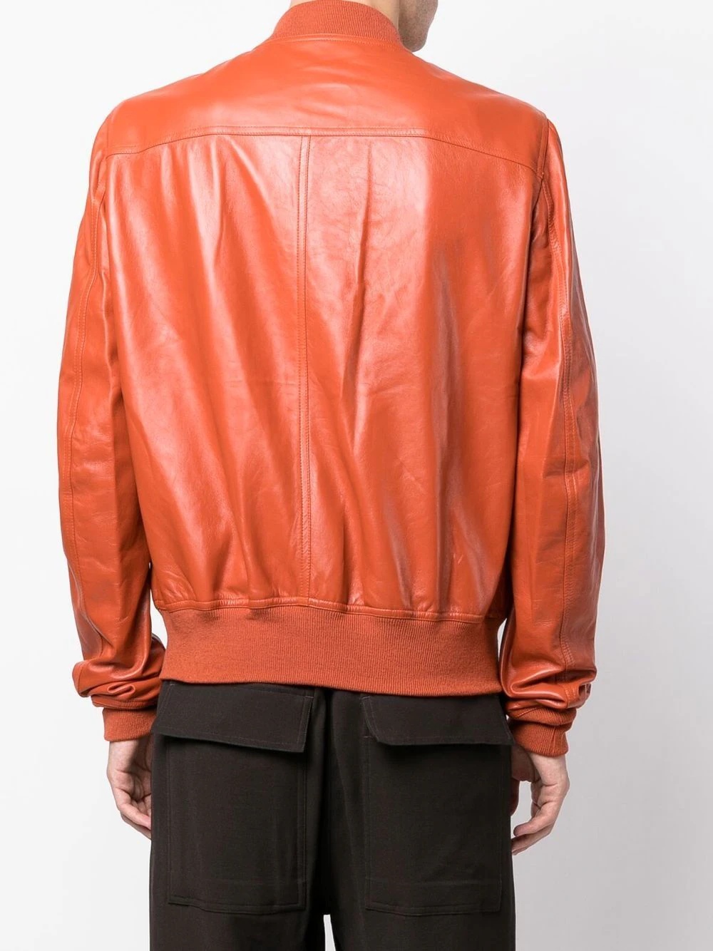 leather bomber jacket - 4