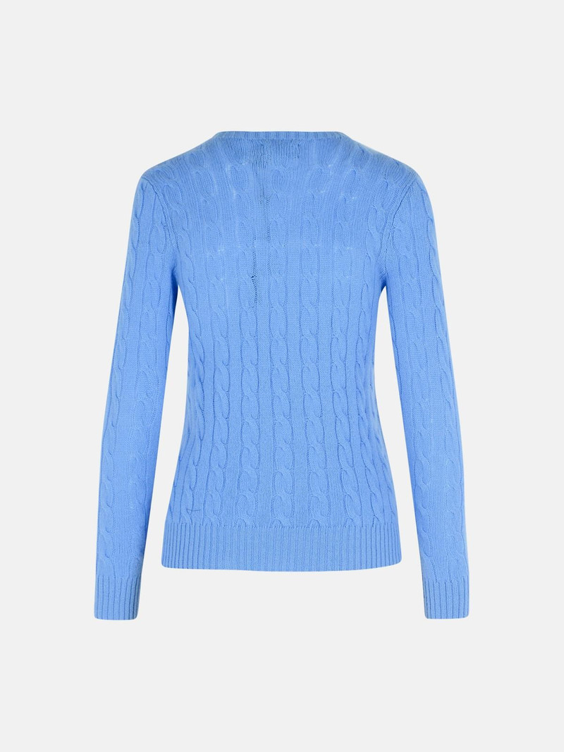 Polo Ralph Lauren LIGHT BLUE CASHMERE BLEND SWEATER outlook
