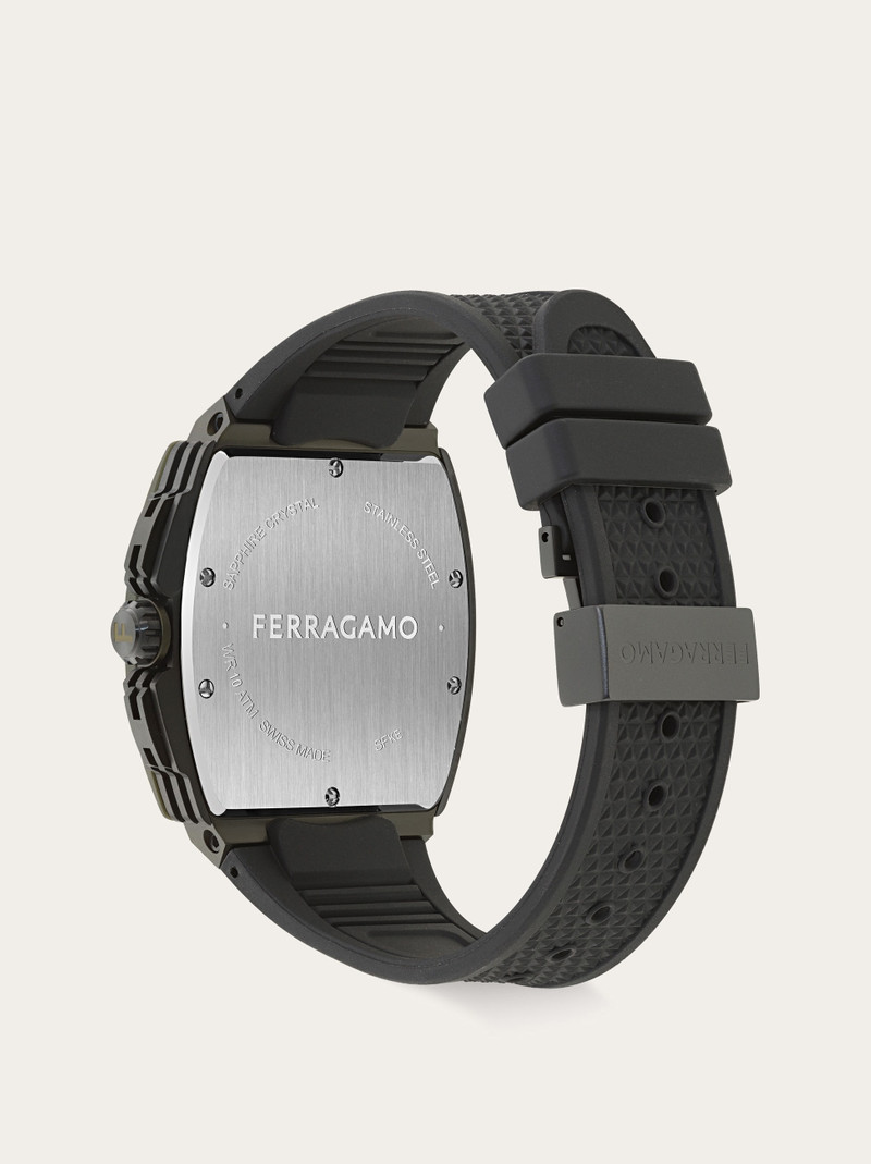 FERRAGAMO F-80 tonneau watch outlook