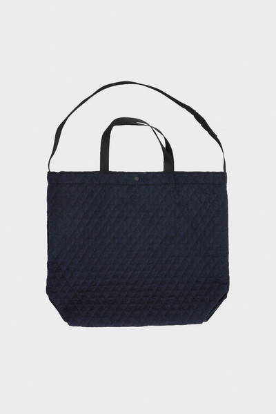 Engineered Garments Carry All Tote - Dark Navy CP Quilted Corduroy outlook