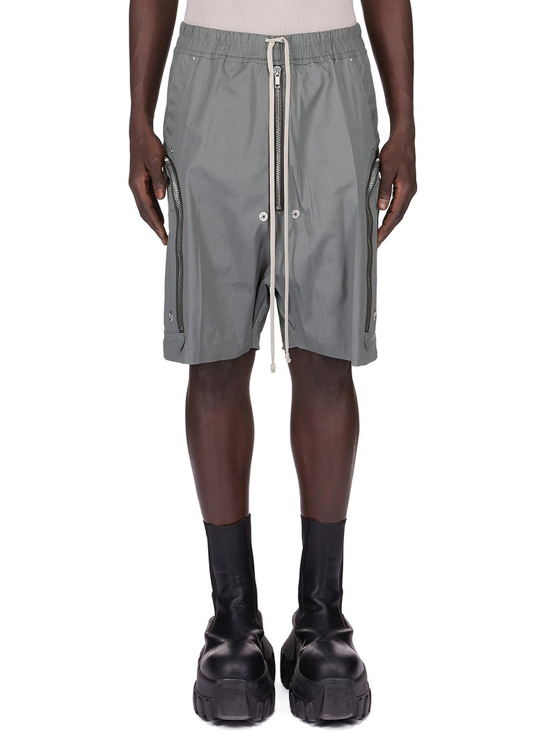 zip-detailing shorts 1