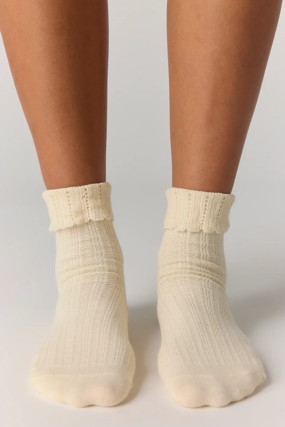 Heirloom Vintage Ruffle Socks - 1