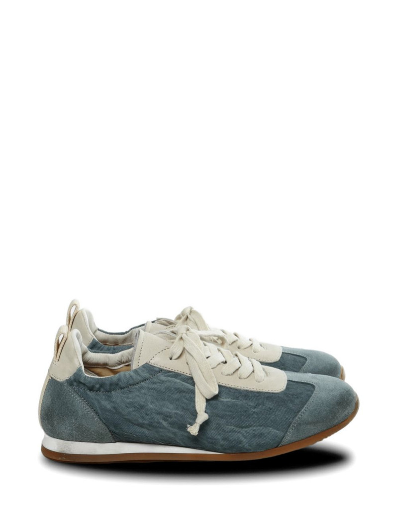 panelled sneakers 1