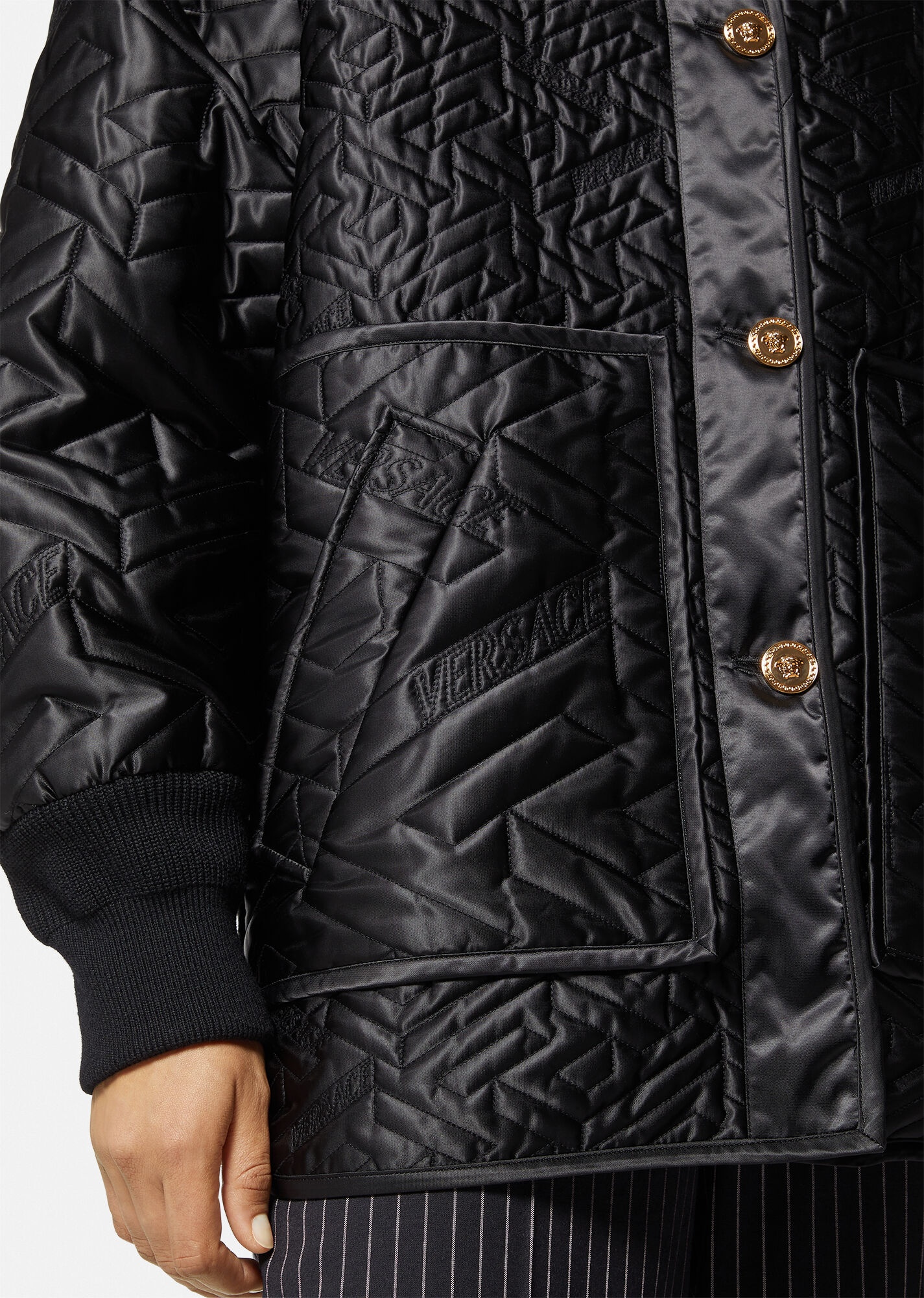 Reversible Medusa Orchid Jacket - 5