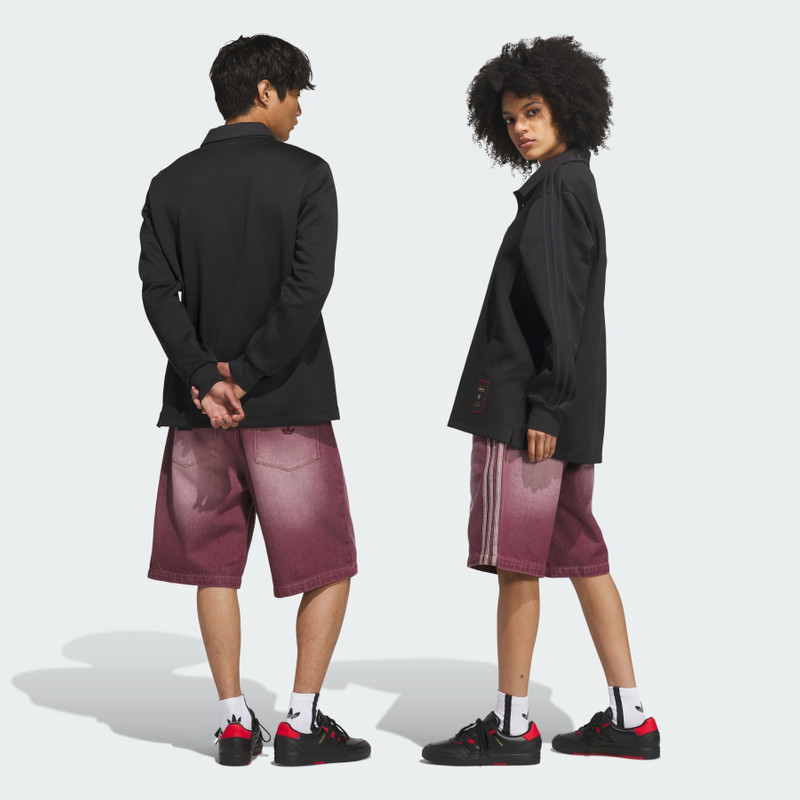 SKATEBOARDING x TYSHAWN WASHED DENIM SHORTS 5