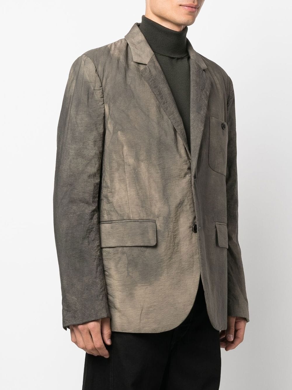 faded effect blazer - 3