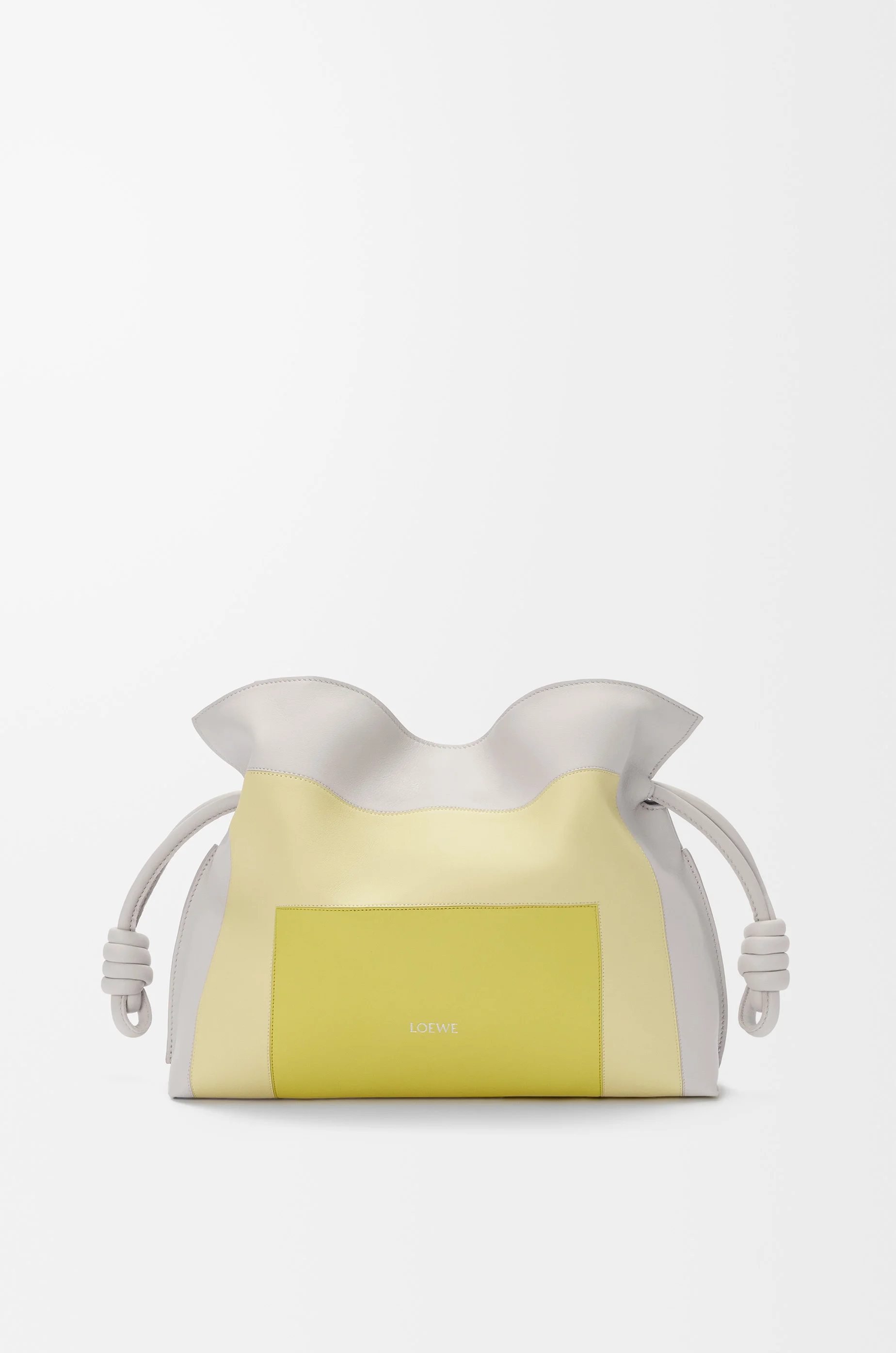 Medium Flamenco clutch in nappa calfskin - 1