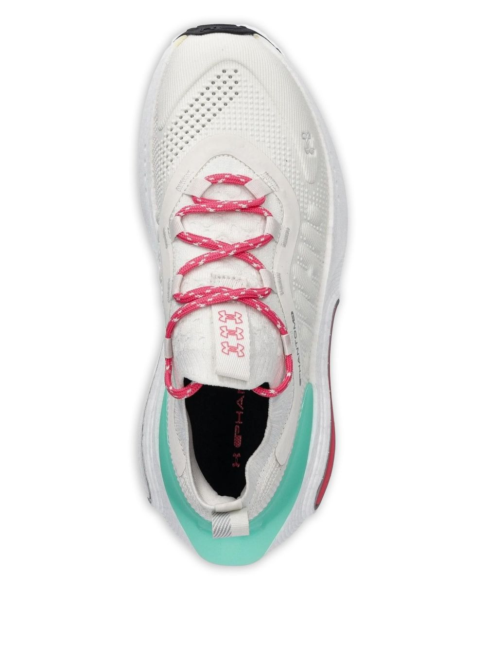 UA Phantom 4 lace-up knit sneakers - 3