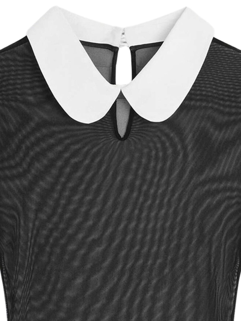 FIORUCCI long-sleeved sheer bodysuit outlook