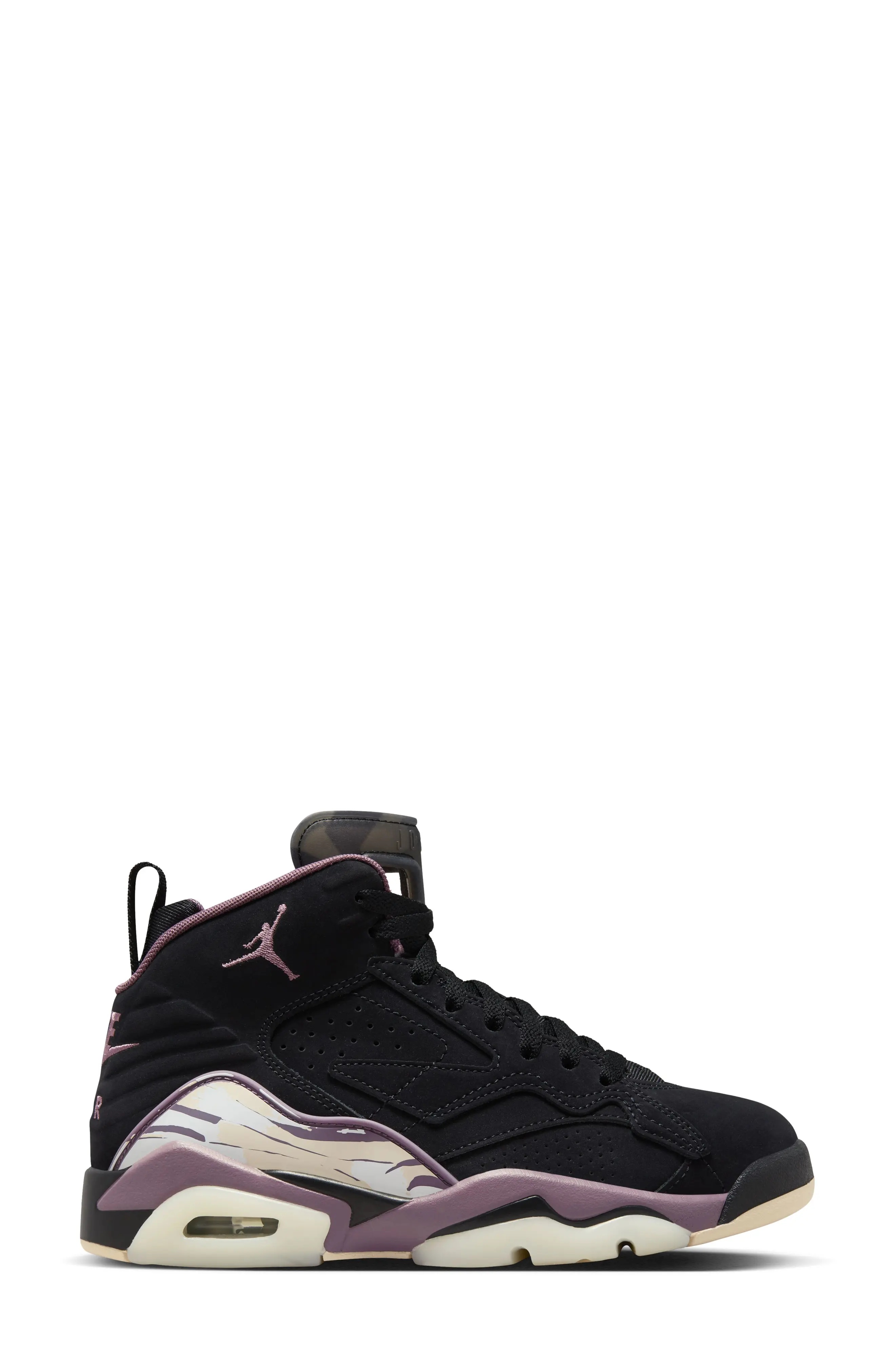 Jumpman 3-Peat Sneaker in Black/Sky Mauve/Guava Ice - 2