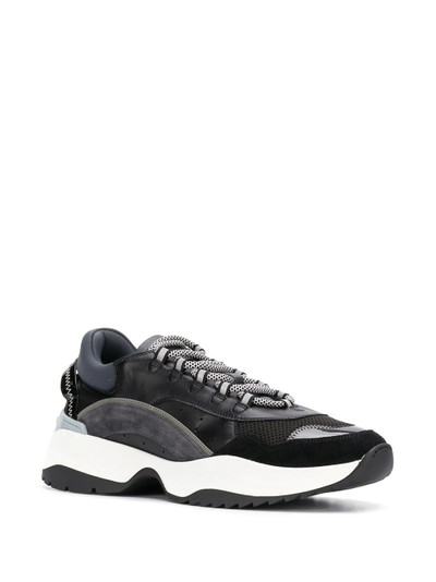 DSQUARED2 panelled lace-up sneakers outlook