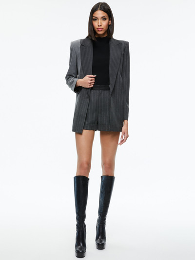 Alice + Olivia COLLEY NOTCH COLLAR BLAZER outlook