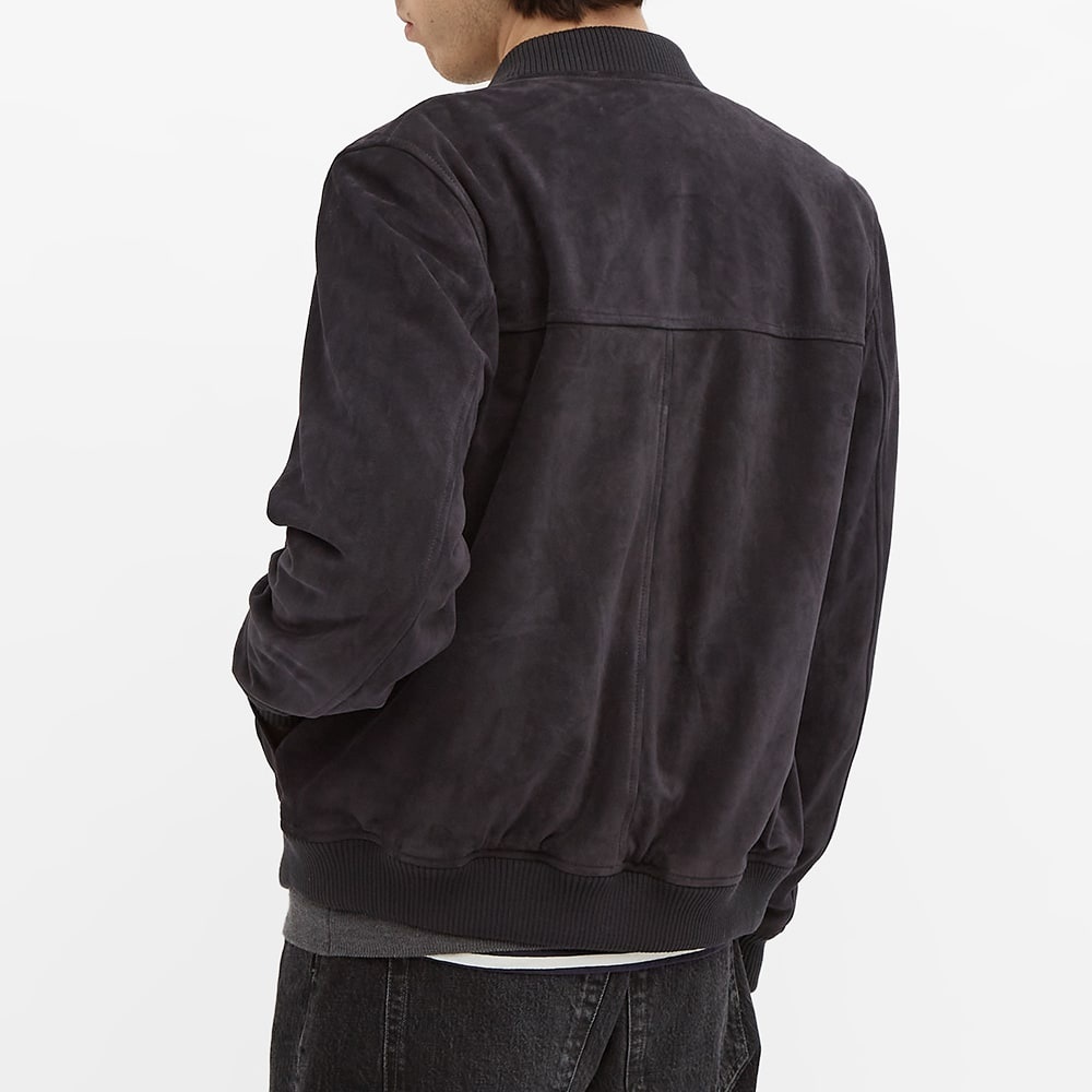 A.P.C. Suede Bomber Jacket - 6