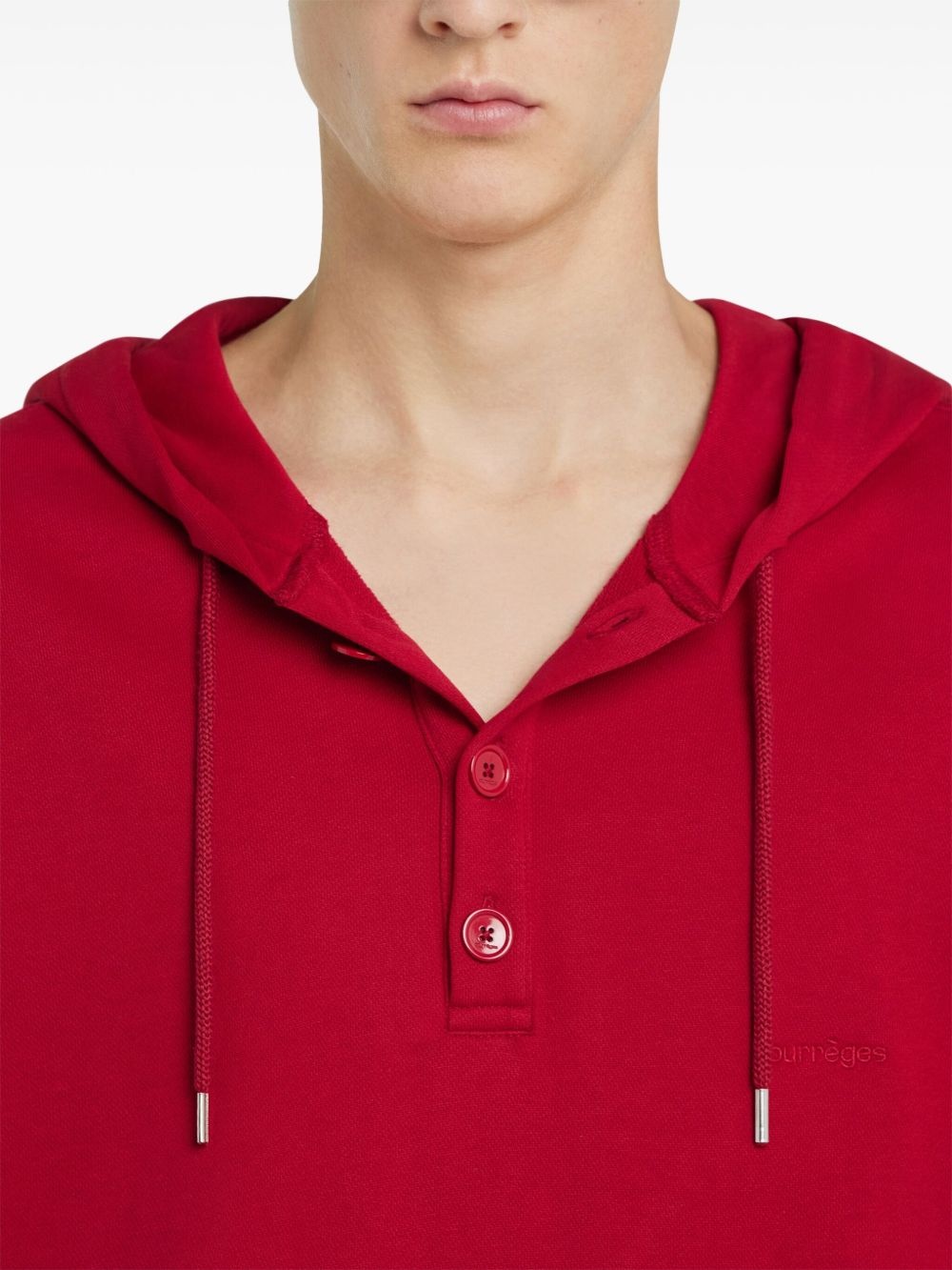 buttoned hoodie - 5
