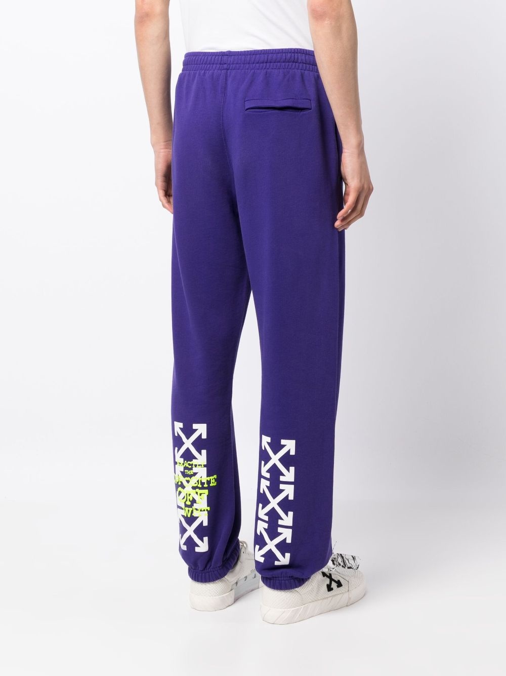 logo-print track pants - 4