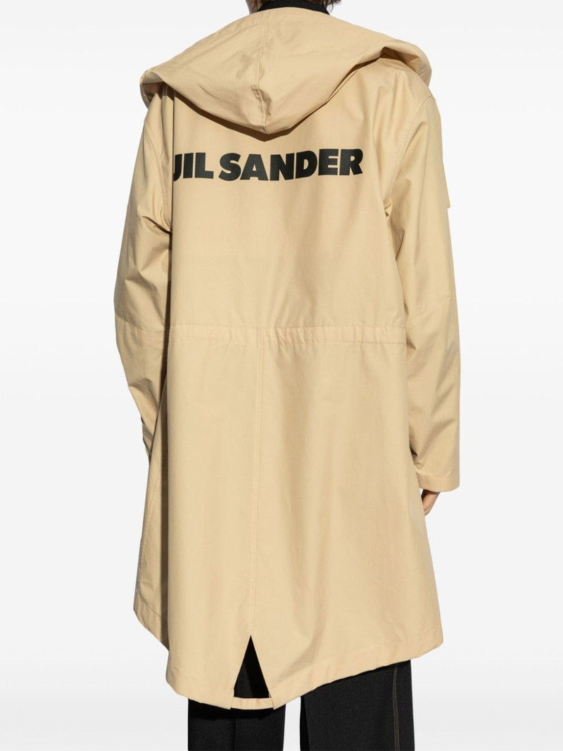 logo-print raincoat 4