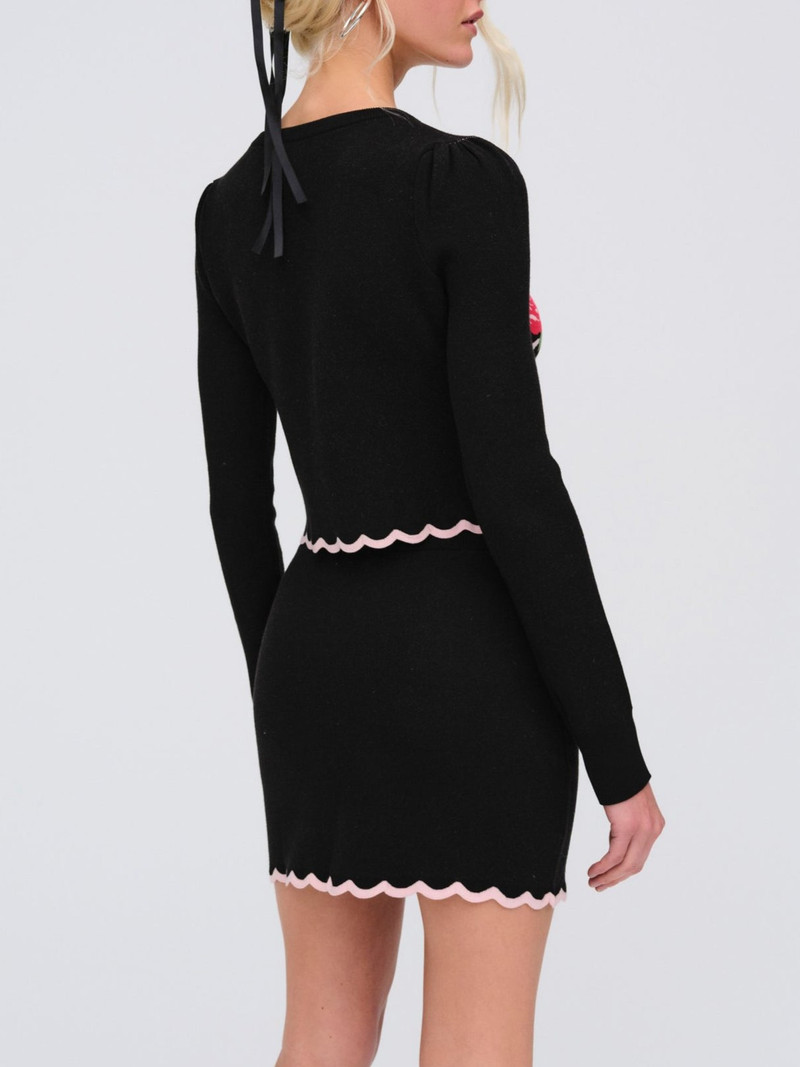 For Love & Lemons Donella Knit Cardigan outlook