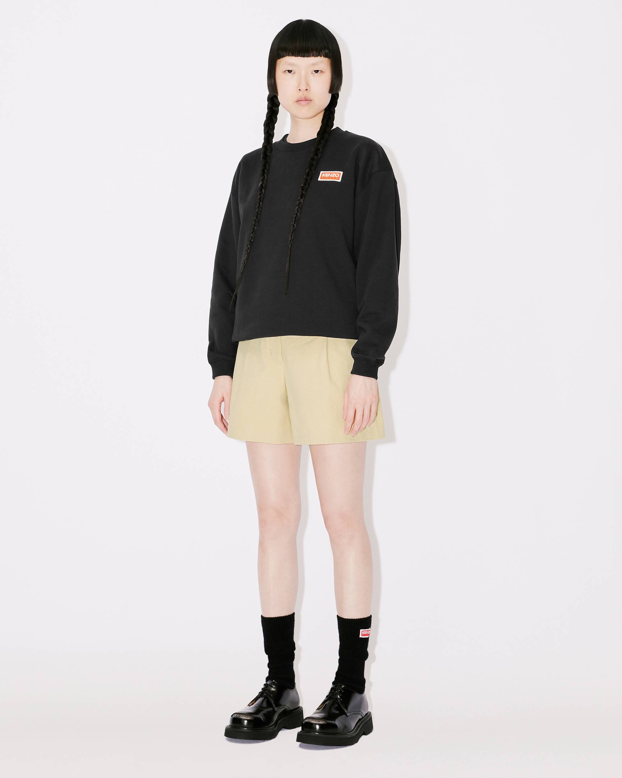 KENZO Paris high-waisted shorts - 3